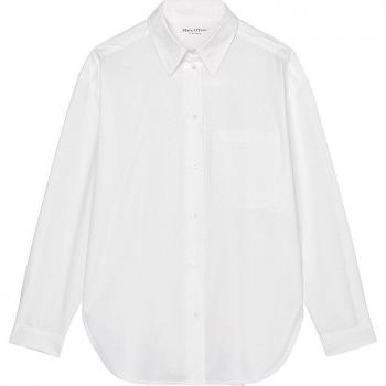 Marc O'Polo Hemdbluse oversize weiß 42