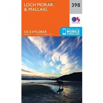 Ordnance Survey Map of Loch Morar & Mallaig