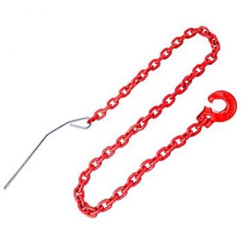 Elegante Choker-Knoten – 2 m, 8 mm, Schlinghaken + Nadel