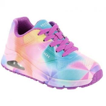 Skechers Uno Gen1 Prism Burst Kids – Lila, Female, 38