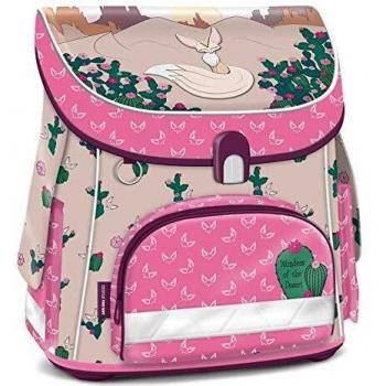 Ars UNA Schulranzen Wundervolle Wüste Rosa Mädchen Schultasche inklusive Mäppchen, Stiften und Sporttasche