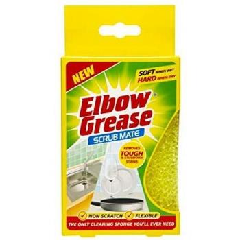 Elbow Grease Scrub Mate Cleaning Sponge Scourer Non-Scratch Soft Flexible