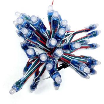 50Pcs 4M WS2811 RGB LED Pixel Module with 12mm Wires