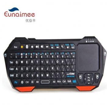 2.4G Mini Wireless Bluetooth Keyboard with Touchpad and Backlight