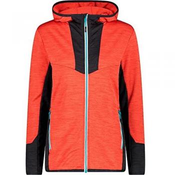 Women’s 2XL Campari Grid Tech Fleece Hoodie