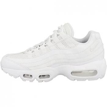 Nike Air Max 95 Damenmodell in Weiß und Metallschimmer