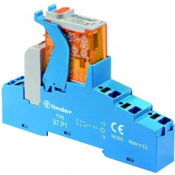 Finder 4C.P1.9.024.0050: Modulo Gate LED 24 V DC, Corrente di Commutazione per Relè