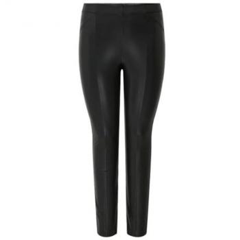 Only Curve Noir Faux‑Leather Tight