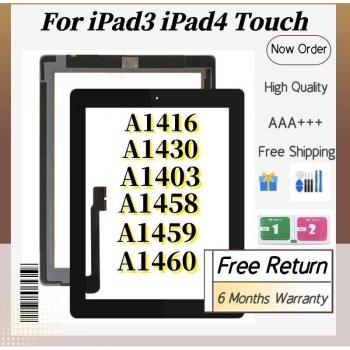 Replacement Touch Screen for iPad 3 & 4 (A1416, A1430, A1403, A1458, A1459, A1460)