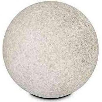 Planta moderna Doris material plástico blanco 1 luz E27 D48cm
