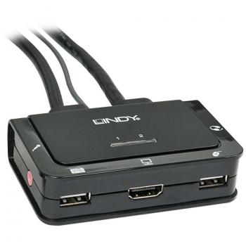 Lindy Commutateur KVM Compact 2 Ports