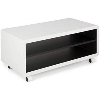 Robas Lund Lowboard Weiß, Innendekor Schwarz