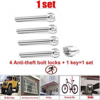 M6 M8 M10 Security Screws for LED Light Installation