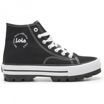 Zapatilla Botín Lona Textil Acolchada Lois