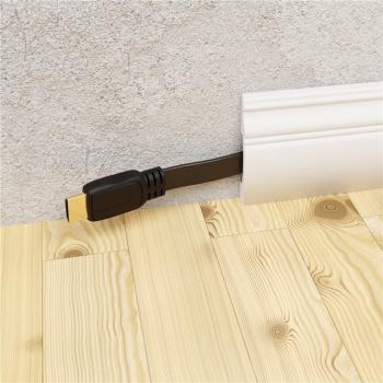 Goobay PowerFlow 2m HDMI Flat Cable + Ethernet