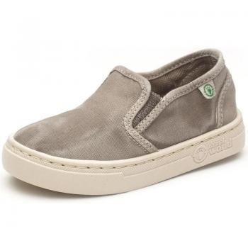 Tênis Casual Infantil Natural World 50-Old Neila Cinza Claro