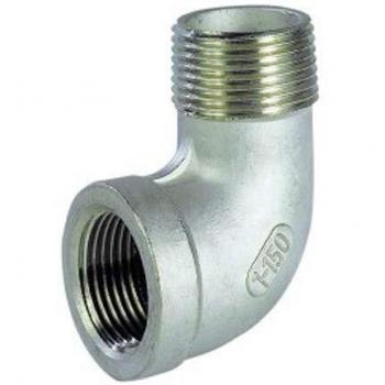 Raccord coudé inox 90° à visser M 3/4 F 3/4 SFERACO