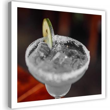 Tableau Moderne Boisson au Citron Vert 30x30