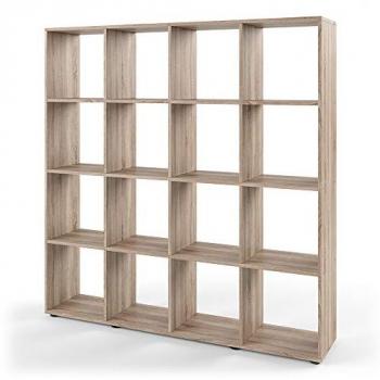 Scaffale in legno Karree, 138.5 x 142.5 cm, Sonoma