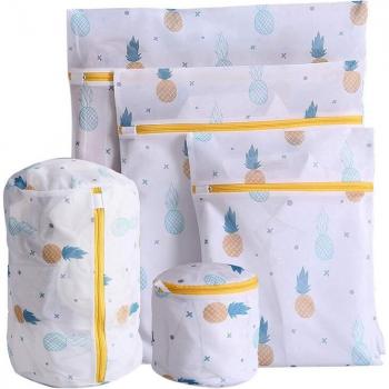Juego de 5 bolsas de limpieza para ropa delicada