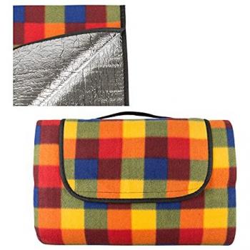 Picknickdecke Idena 30230 – 150 × 195 cm, für 2‑4 Personen