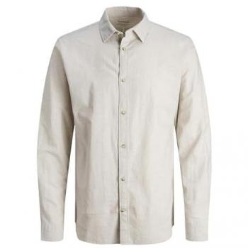 Jack & Jones Hemdbluse 12248384 SUMMER LINEN-CROCKERY