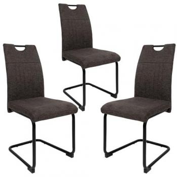 TRISENS Gepolsterter Freischwinger – Bequem und stilvoll
