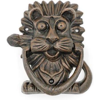 Aldaba de puerta con figura de búho para decoración