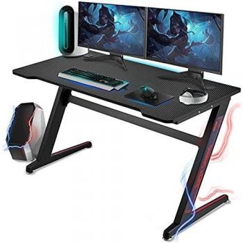 Carbon Fiber Look Gaming Table