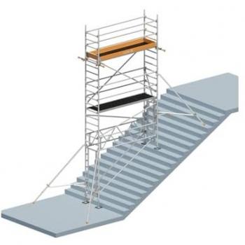 Uni Standard mit TREPPENKIT SH = 5 m – Layher Modell