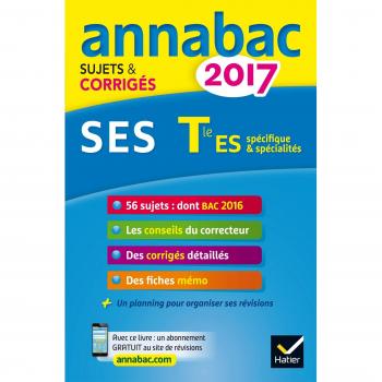 Annales Annabac 2017 SES Tle ES