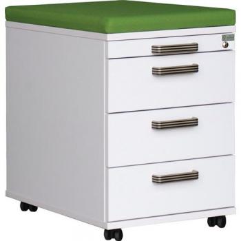 Hammerbacher Cassettiera Ufficio Solido 43x58x59 cm