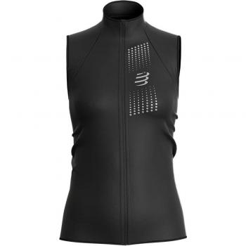 Chaleco Compresivo Compressport Hurricane Negro