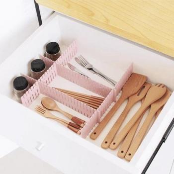 Modularer Sockenschrank-Organizer: Schubladenteilung – 4 Stück