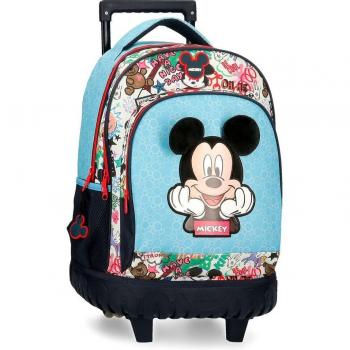 Mickey Be Cool Kids Backpack Blue