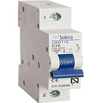 Magnetotérmico Solera 1 Polo 25A C 6KA Residencial/Terciario Retractilado