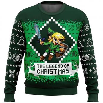 Pull de Noël Sans Couture Zelda
