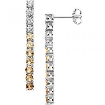 Bijoux Comete boucles d'oreilles femme en Argent 925 et cristaux cod. 138