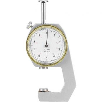 Dial Thickness Meter with Flat/Cone Head for Accurate Measurement