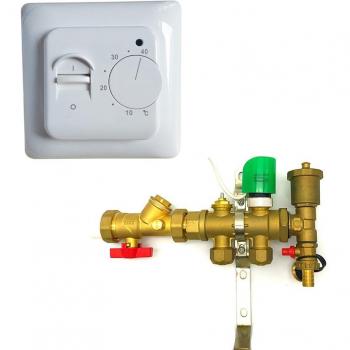 Minco M5.03I Manual Water Heating Thermostat with Red Light