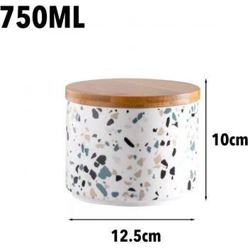 Tarro de Cerámica para Granos y Caramelos