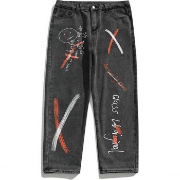 Hüpfende Hüfte Denim Pants