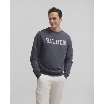 Silbon Sudadera Azul Marino Estilo Classic