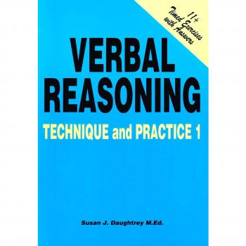 Verbal Reasoning Technique and Practice: Vol.1. by Daughtrey, Susan J. Paperback