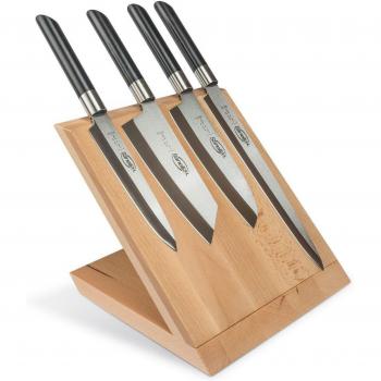 Support de couteaux Sanellisan Noir – taille 33×31×13 cm