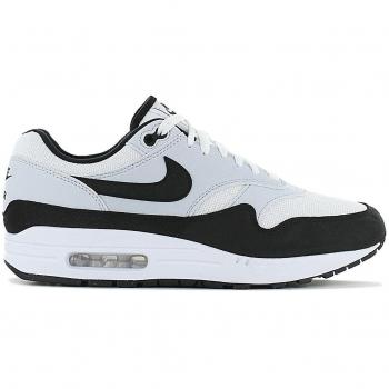 Nike Air Max 1 Sneakers Homme 45 Blanc-Noir