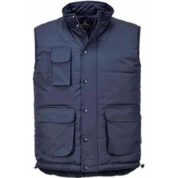 Portwest Men's Classic Showerproof Bodywarmer Navy Small