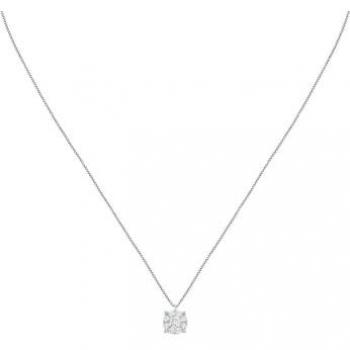 CHRIST Halsschmuck Kette 750er Weißgold 1 ct