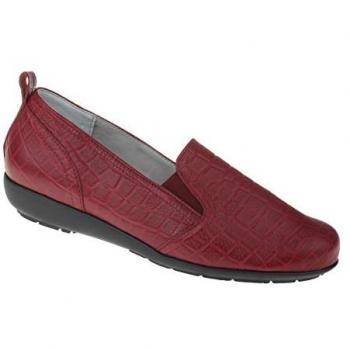 Rotes Natural Feet Clea Soft‑Schuh für Frauen