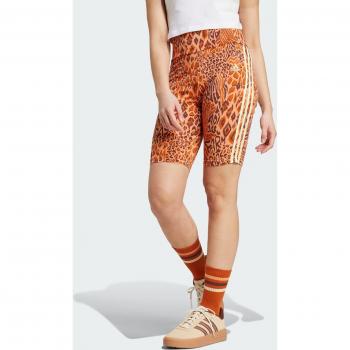 Mallas Cortas adidas x FARM Rio Ajuste Slim Mujer Naranja